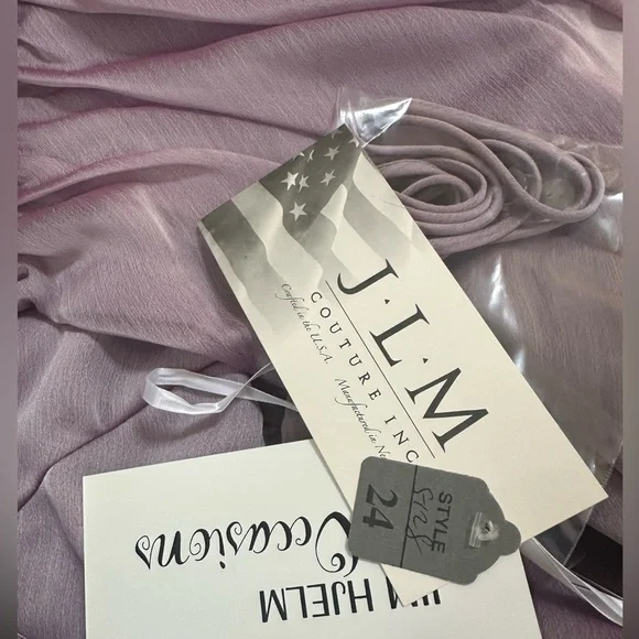 Lavender Strapless Bridesmaid Gown- Size 24- NWT - Picture 5 of 8